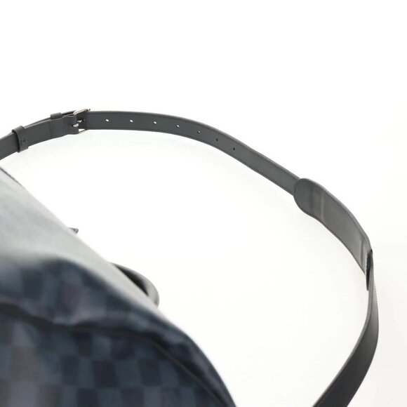 LOUIS VUITTON Damier Cobalt Keepall Bandouliere 55 Bag N41356 LV Auth 140002V - Picture 10 of 16